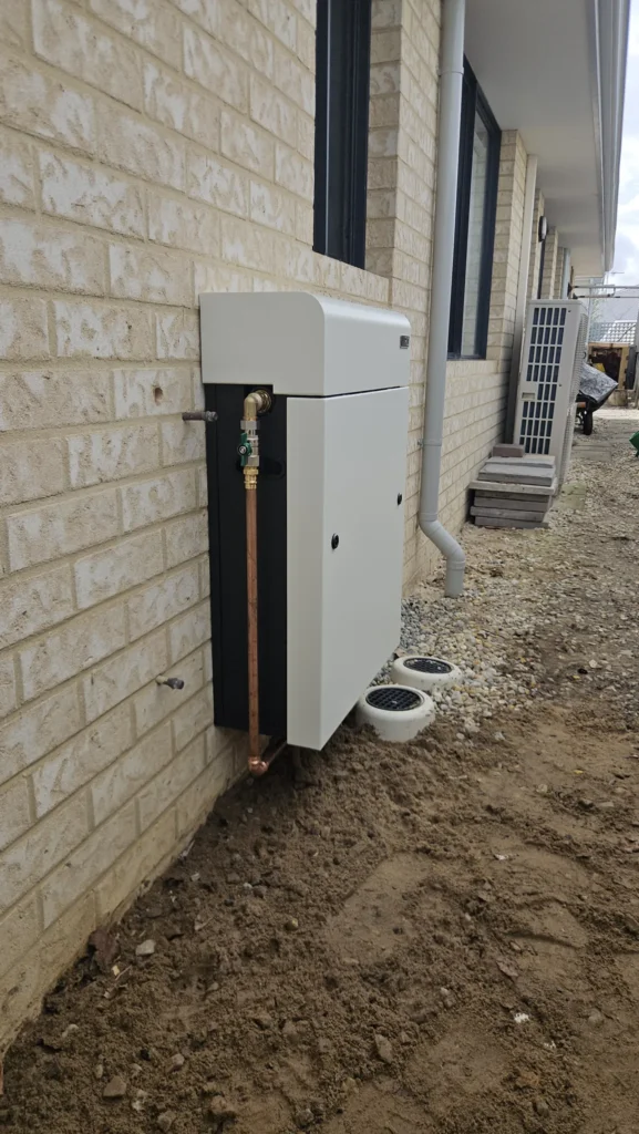 New model Vortex Pro 3 mounted on a brick wall in a Dunsborough side passage