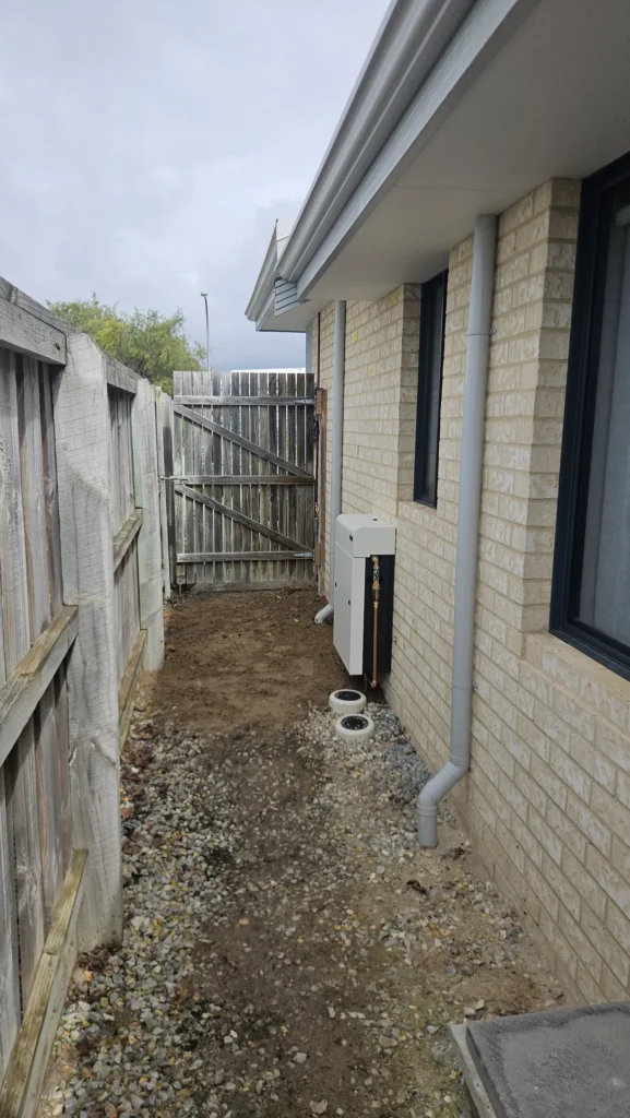 Vortex Pro 3 tucked away down the side of a Dunsborough home